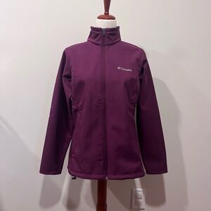 NWT Columbia Herald Square II Softshell Jacket Marionberry Women’s Medium